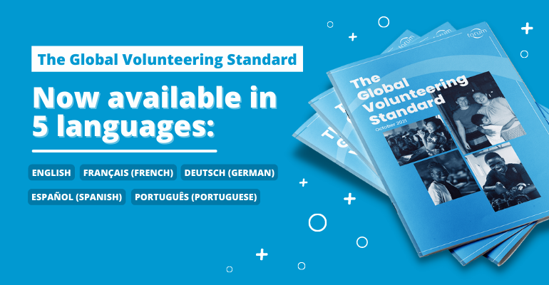Global Volunteering Standard now available in 5 languages